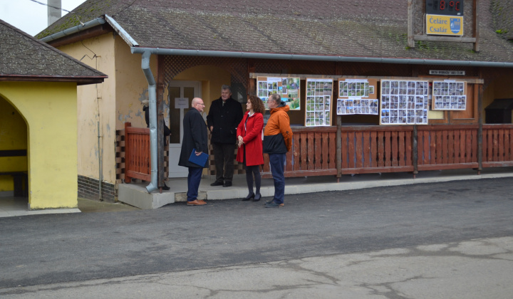 Slávnostné odovzdanie odvodňovacieho jarku - Projekt Interreg